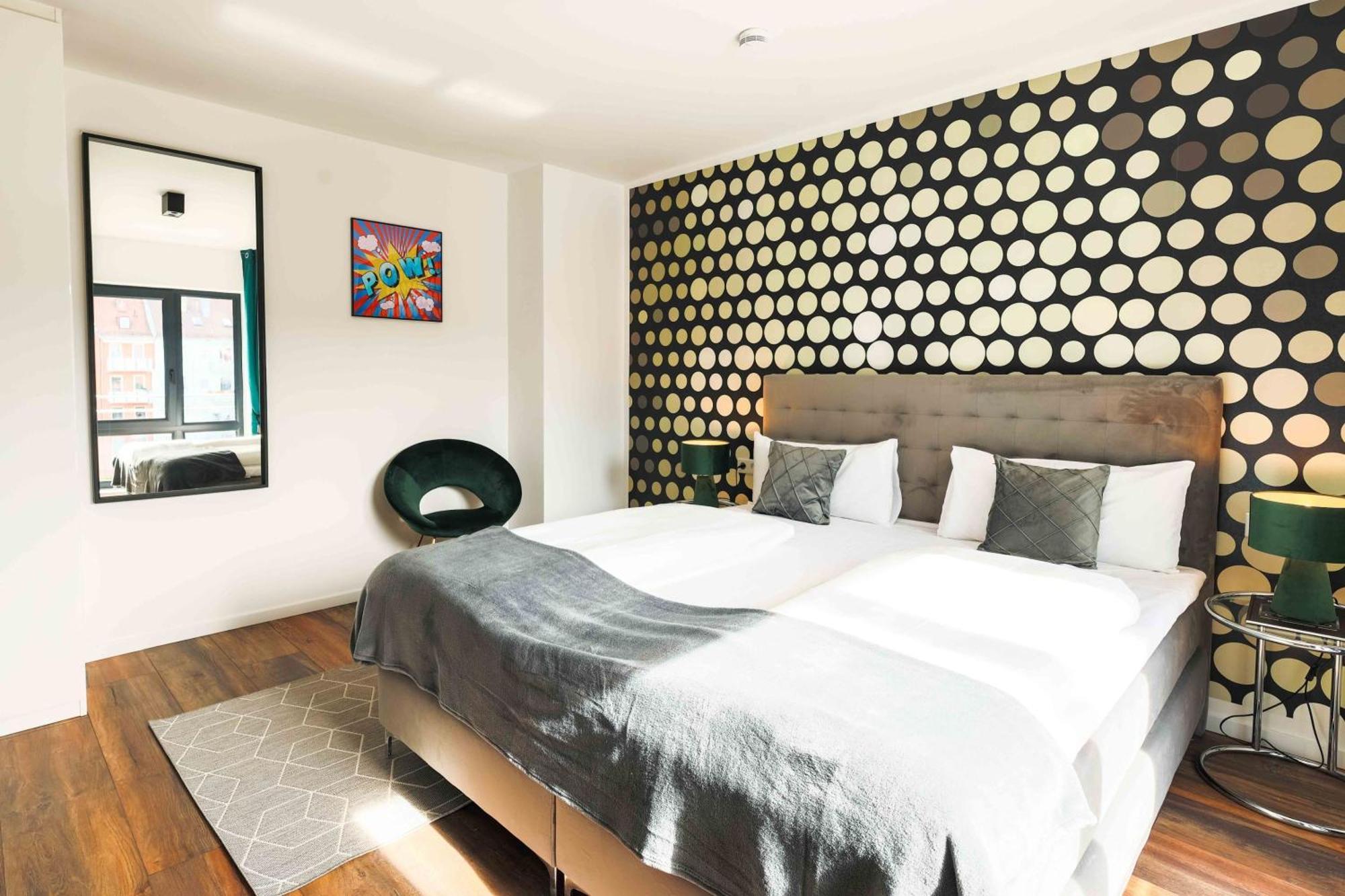 Eco Smart Apartments Premium City Nürnberg Szoba fotó
