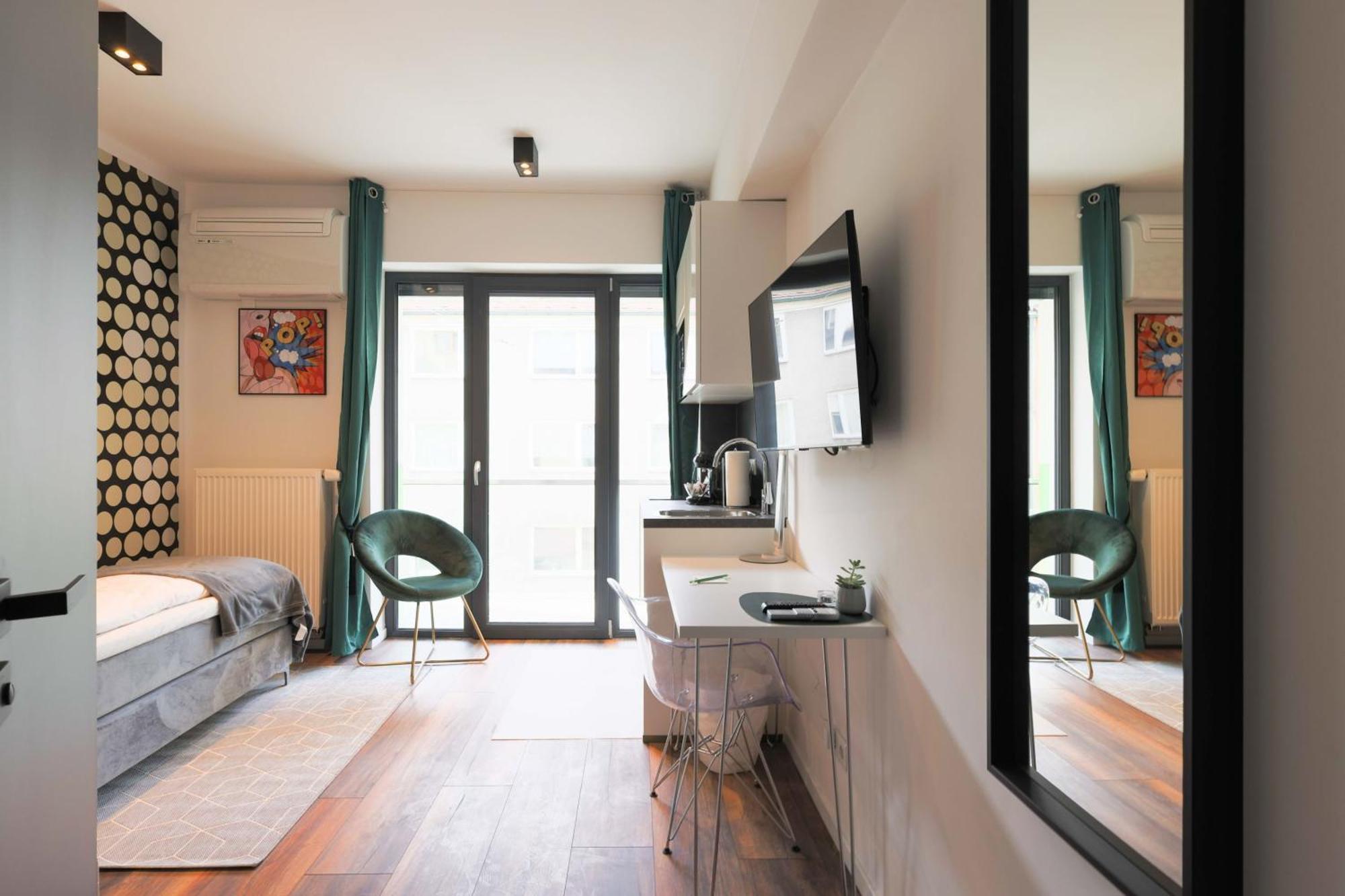 Eco Smart Apartments Premium City Nürnberg Szoba fotó